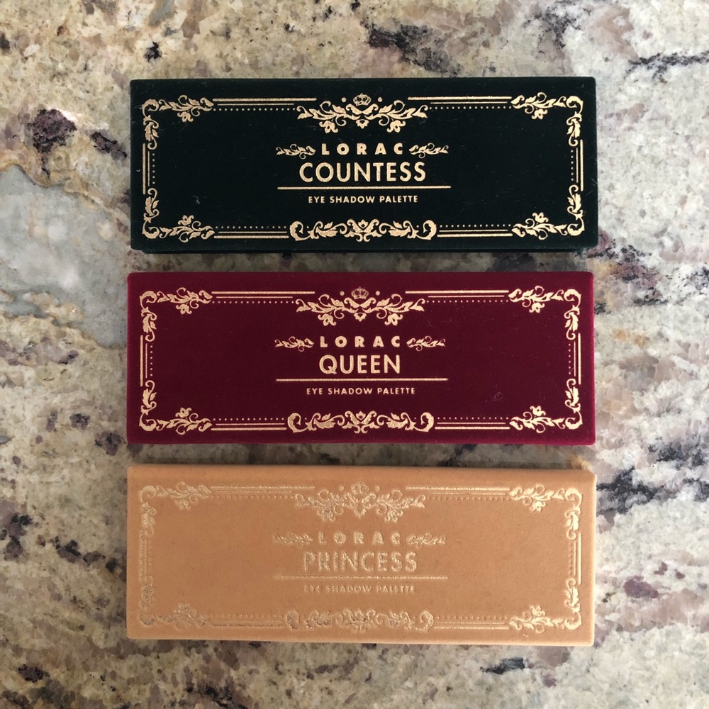 Lorac Royals Eyeshadow Palettes